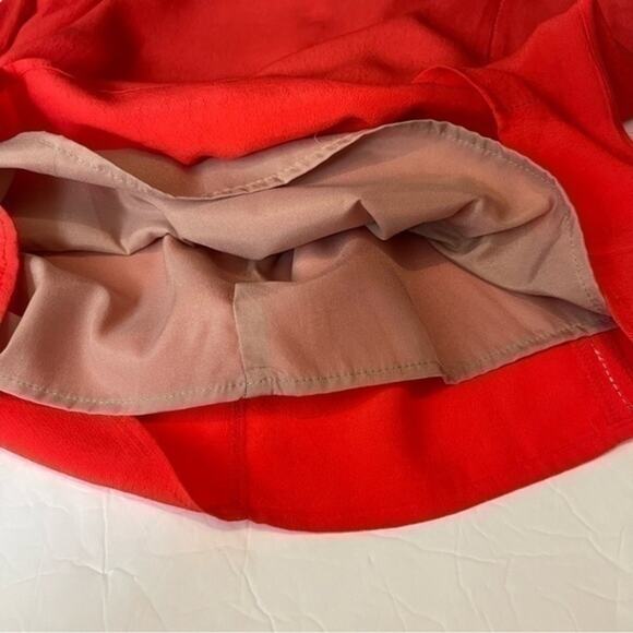 Anthropologie Everly Tangerine Office To Date Night  Dress NWOT Size M - Picture 9 of 13